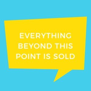 Items beyond this point have already sold.